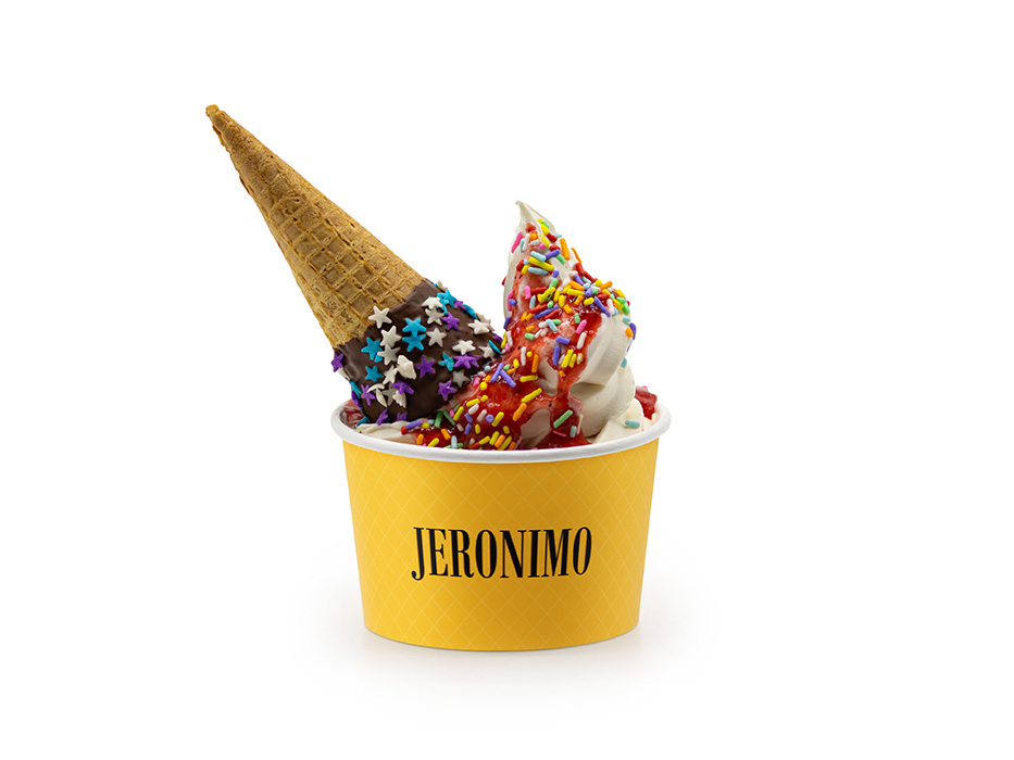 Jeronimo ICE com Calda de Chocolate G